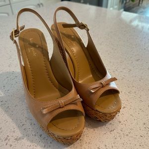 Kate Spade Straw Wedge